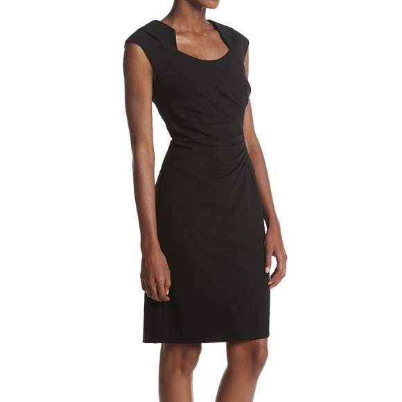 Calvin Klein Ruched Sheath Dress - Picture 3 of 4